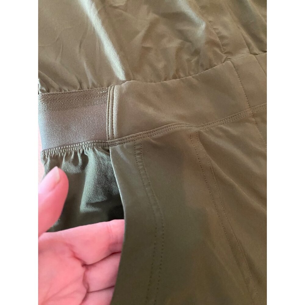 Athleta Olive Green Sleeveless Romper - Picture 6 of 11